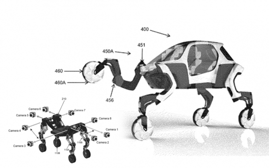 [단독] 현대차그룹, 미국서 ‘걷는 자동차’ 특허 등록