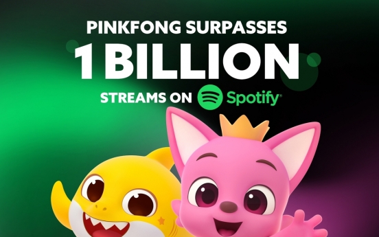 Pinkfong, creator of 'Baby Shark,' amasses 1 billion streams on Spotify