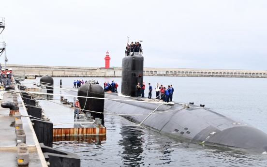 S. Korea, US stage joint anti-submarine drills involving nuclear-powered sub