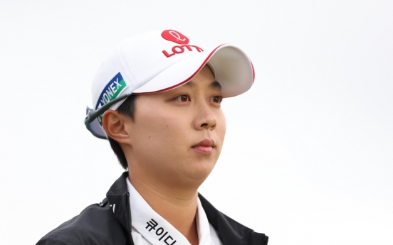 S. Korean Kim Hyo-joo 1 shot off lead at LPGA season's final major