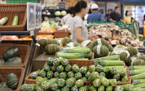 S. Korea's consumer prices up 3.4% in Aug.