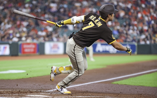 Padres' Kim Ha-seong sets new career high in hits