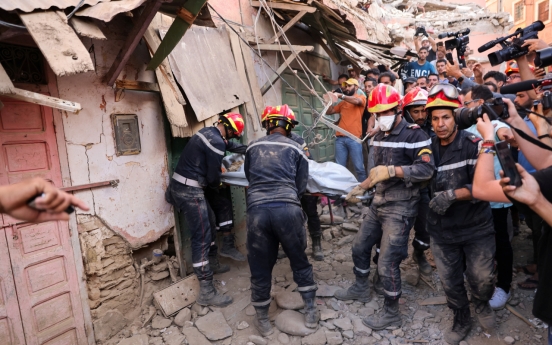 S. Korea plans to send quake aid for Morocco