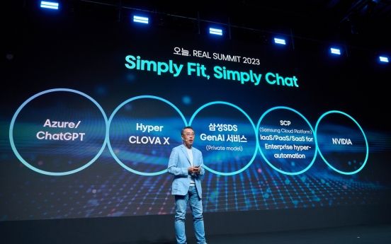 Samsung SDS unveils generative AI model for corporate clients