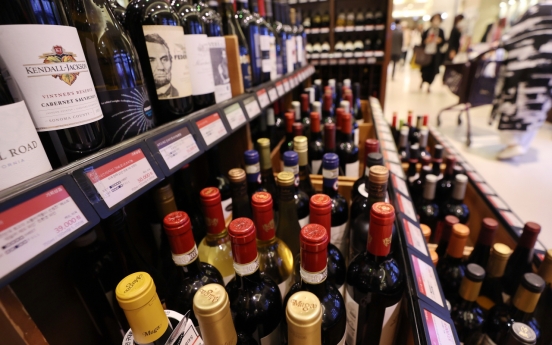 [Photo News] Wine imports double