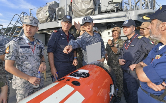 S. Korea's Navy holds regular multinational mine warfare drills