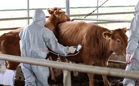 S. Korea vaccinates nearly 82% of cattle amid LSD outbreaks