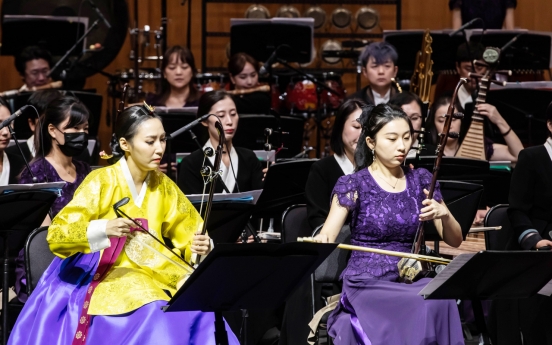[Herald Review] 'Different, but in harmony' -- Traditional orchestras of Korea, Taiwan exchange melodies in joint concert