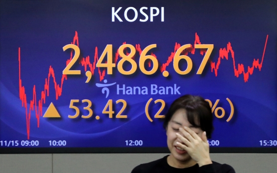 Seoul shares open nearly flat despite US gains