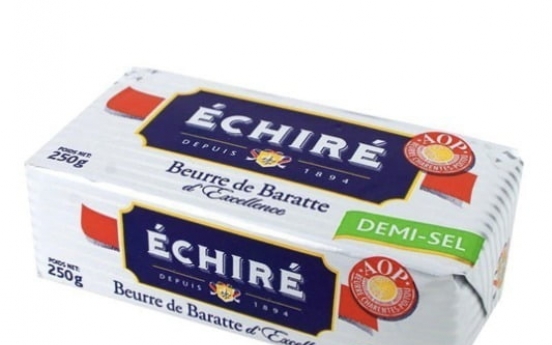 Coliform bacteria found in Echire butter