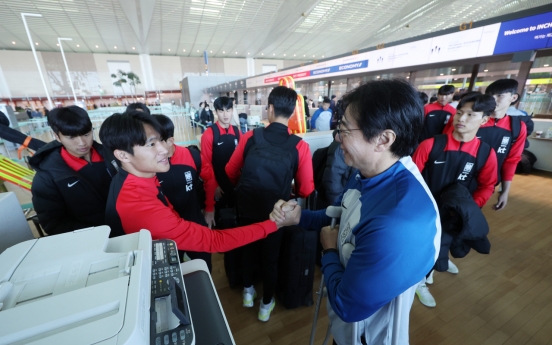 S. Korea to face Japan, China, UAE in Olympic football qualifying tournament