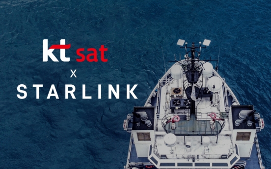 KT SAT to integrate Starlink for rapid, robust maritime internet