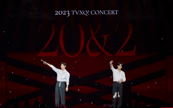 [Herald Review] TVXQ takes fans back 20 years during ‘20&2’ concert