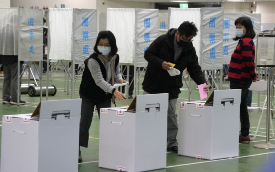 Taiwan voters choosing next president in poll weighing China's threat and island's stability