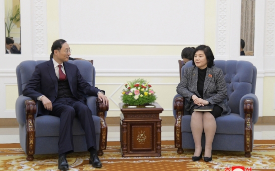 N. Korea's foreign minister meets visiting Chinese vice FM: state media
