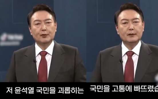 Fake compilation video featuring President Yoon goes viral