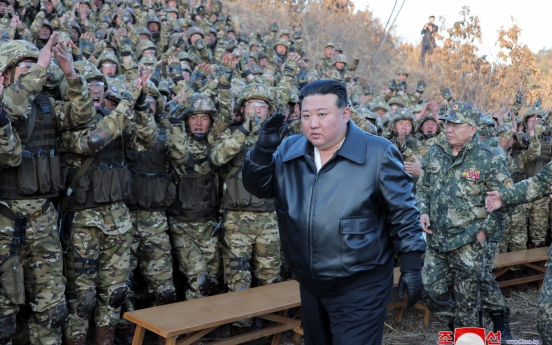 NK leader calls for intensifying war drills