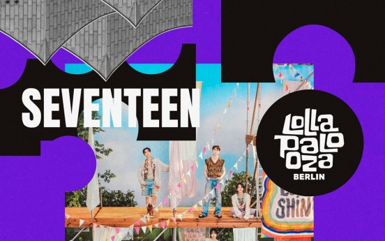 Seventeen to headline Lollapalooza Berlin