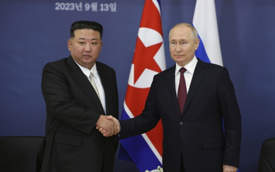 N. Korean leader congratulates Putin on reelection