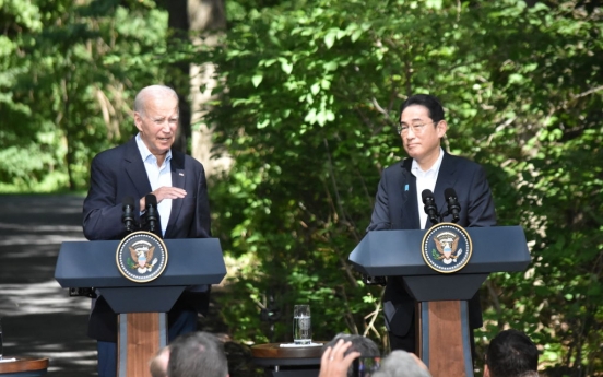 Biden, Kishida to discuss N. Korean threats, trilateral cooperation with S. Korea: White House