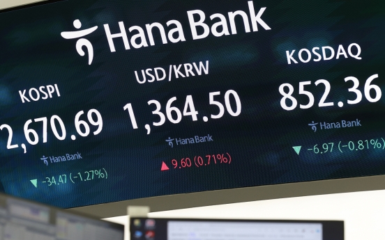 Seoul shares open sharply lower on higher US inflation