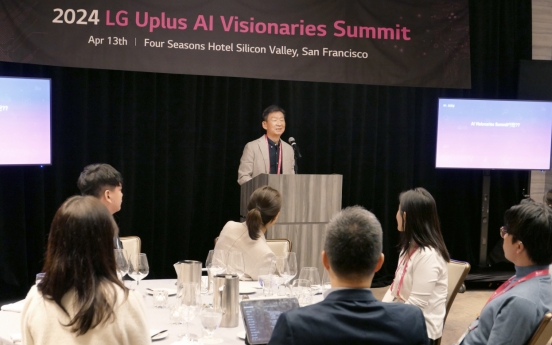 LG Uplus chief woos AI talent in Silicon Valley