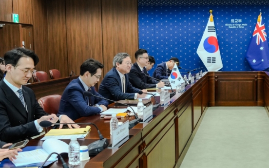 S. Korea, Australia hold vice-ministerial talks on Indo-Pacific strategy, bilateral ties