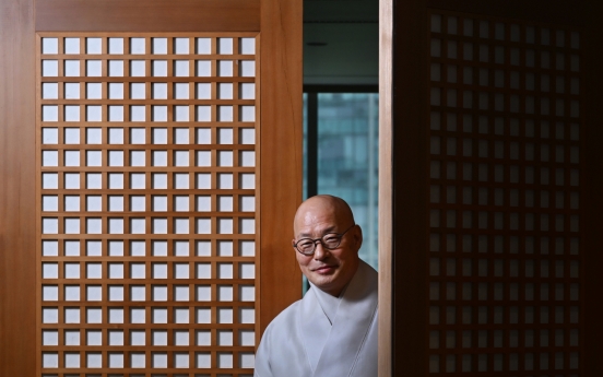 [Eye Interview] Seon meditation empowers you: Buddhist leader