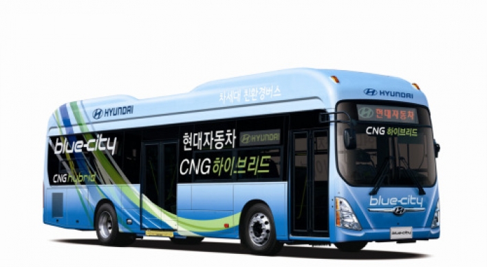 Hyundai introduces hybrid bus