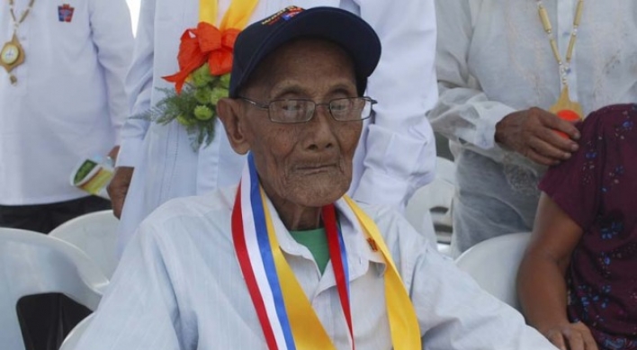 Philippine WWII vet dies at 111
