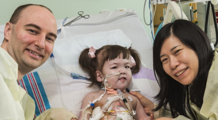 Stem cell windpipe gives Korean toddler new life