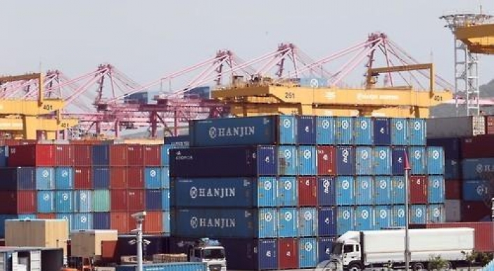Exports drop amid Hanjin crisis