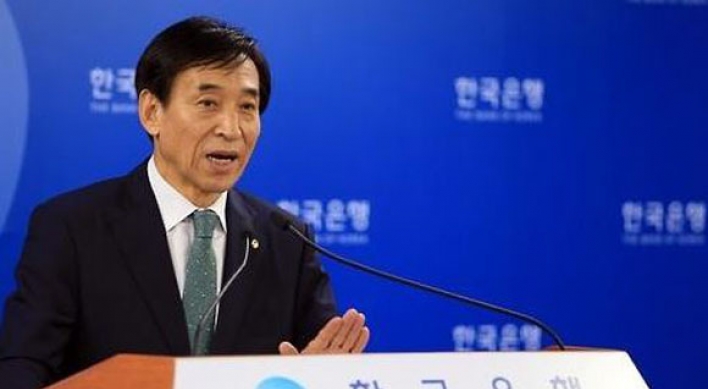 BOK chief says closely watching tensions over N. Korea