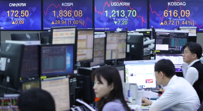Seoul shares open higher on Wall Street gains