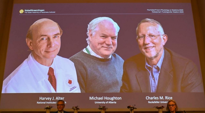 3 win Nobel medicine prize for discovering hepatitis C virus