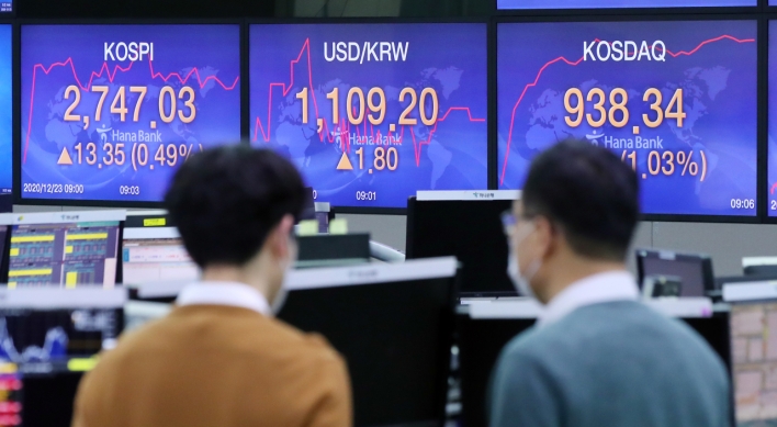 Seoul stocks open higher on tech advances