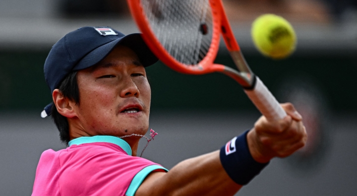 S. Korean Kwon Soon-woo eliminated in 1st round of French Open