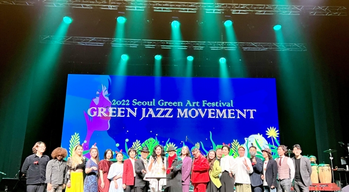 [Herald Review] Jazz vocalist Woong San and musicians share message for environment