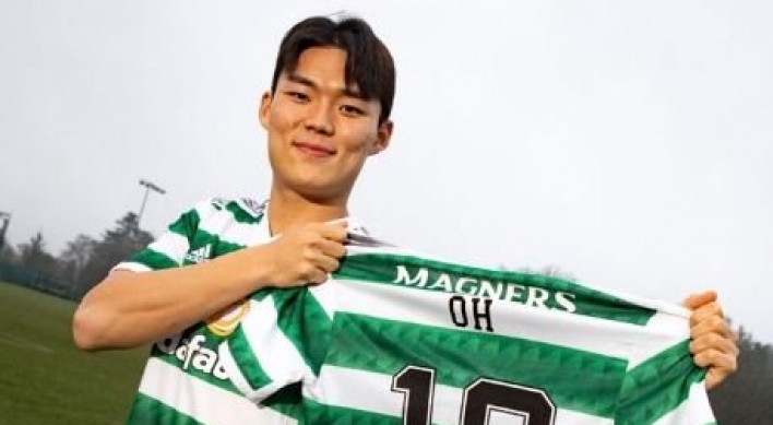 Scottish football champions Celtic sign S. Korean forward Oh Hyeon-gyu