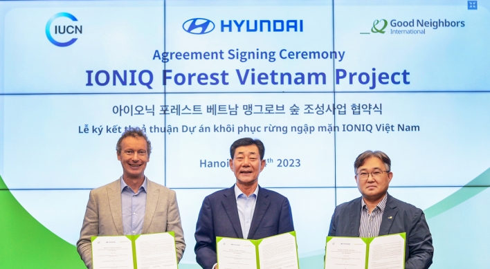 Hyundai Motor partners with IUCN for forest project in Vietnam