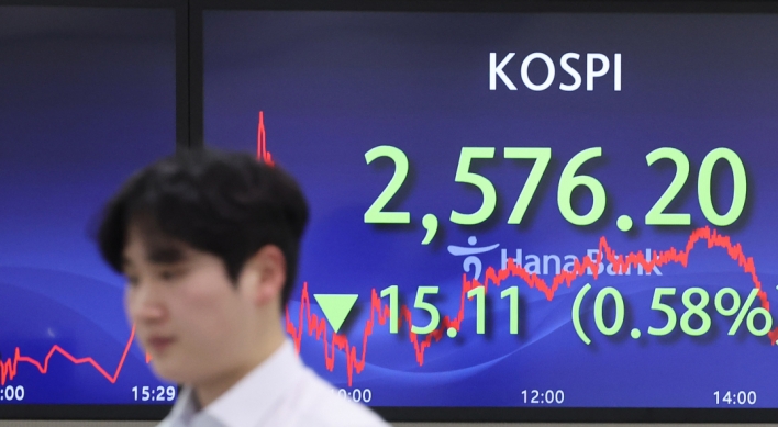 Seoul shares down for 2nd day on Powell's comments on rate cuts