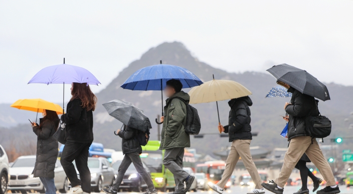 Korea saw historically wet winter: weather agency