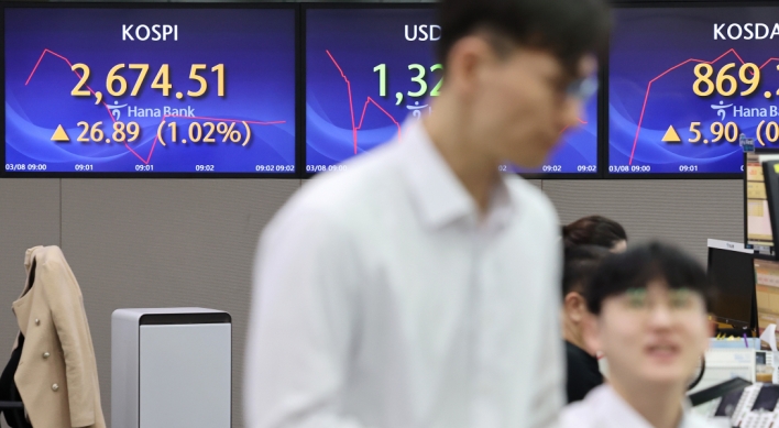 Seoul shares open higher amid hopes for Fed's early rate cut