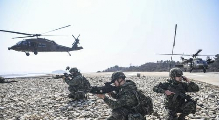 S. Korea conducts large-scale military exercises near border islands