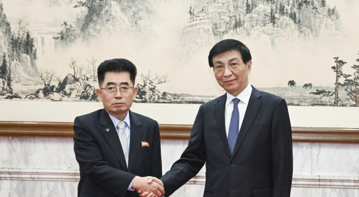 N. Korean international department head meets China's No. 4 in Beijing