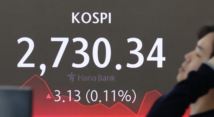 Seoul shares end tad higher ahead of US inflation data