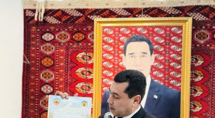 Turkmenistan honors Magtymguly Fragi in Seoul
