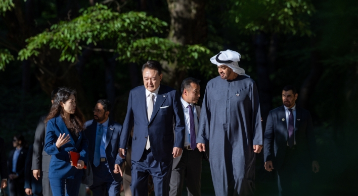 S. Korea, UAE to hold summit to deepen bilateral economic ties