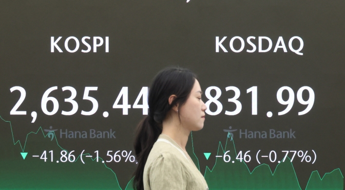 Seoul shares dip over 1.5% ahead of US inflation data; won sharply down at 1-month low