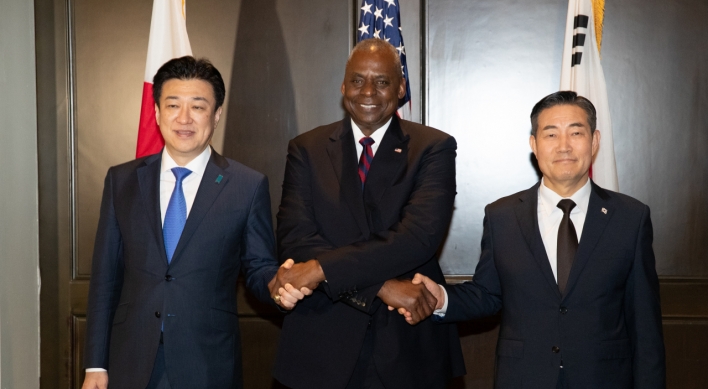 Korea, US, Japan to kick off trilateral exercises this year